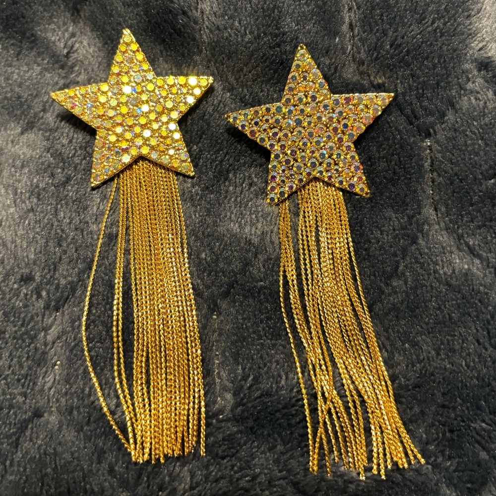 Star Tassel Earrings